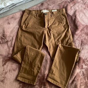 H&M brown chino pants